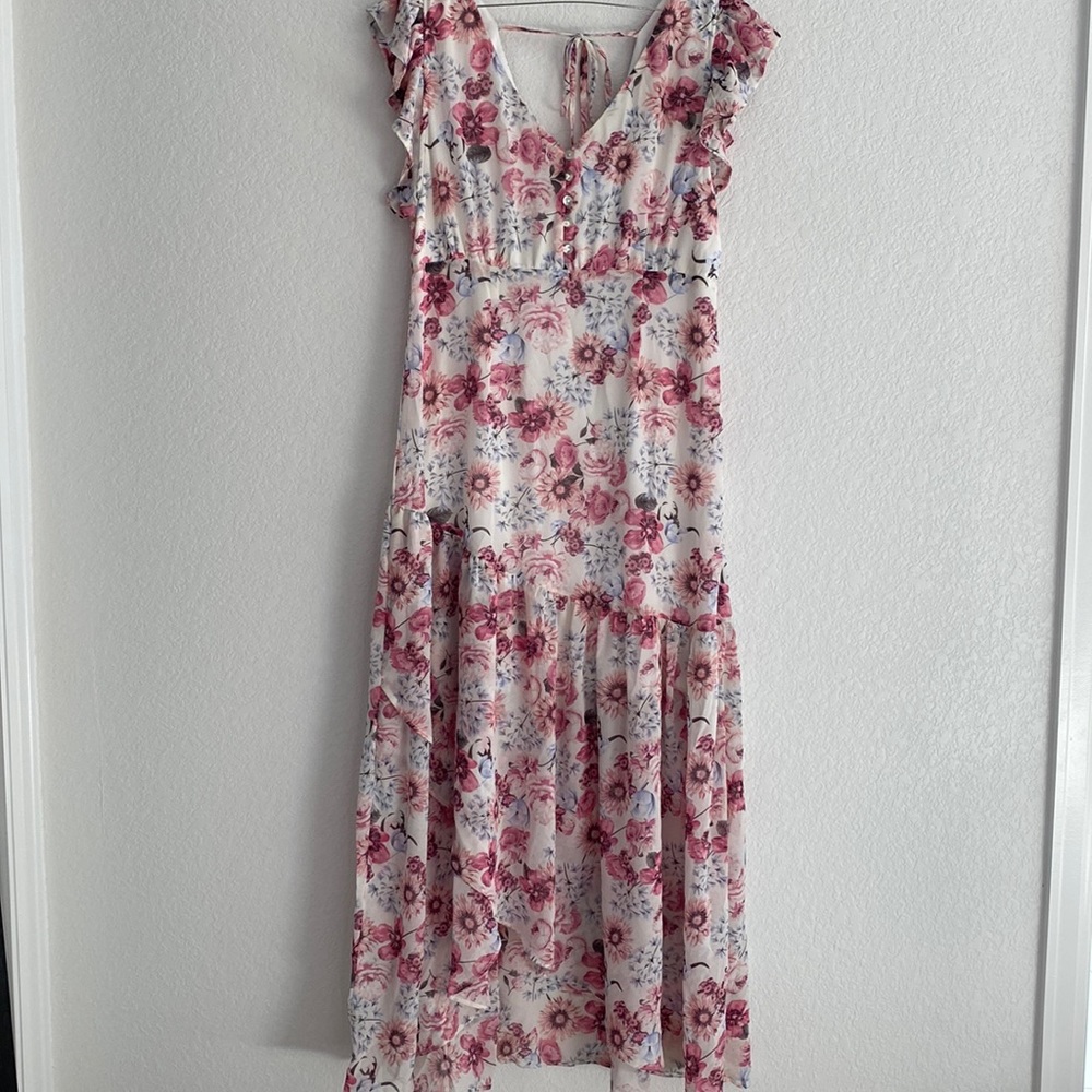 FLORAL MAXI DRESS